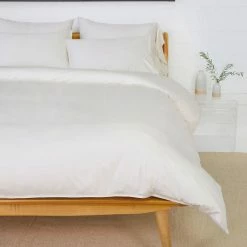 Lulu And Georgia Pom Pom At Home Parker Bamboo Duvet Set New