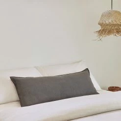 Cheapest 🛒 Lulu And Georgia Muted Pastels Arlo Linen Pillow 🥰 121 Lulu And Georgia Muted Pastels Arlo Linen Pillow