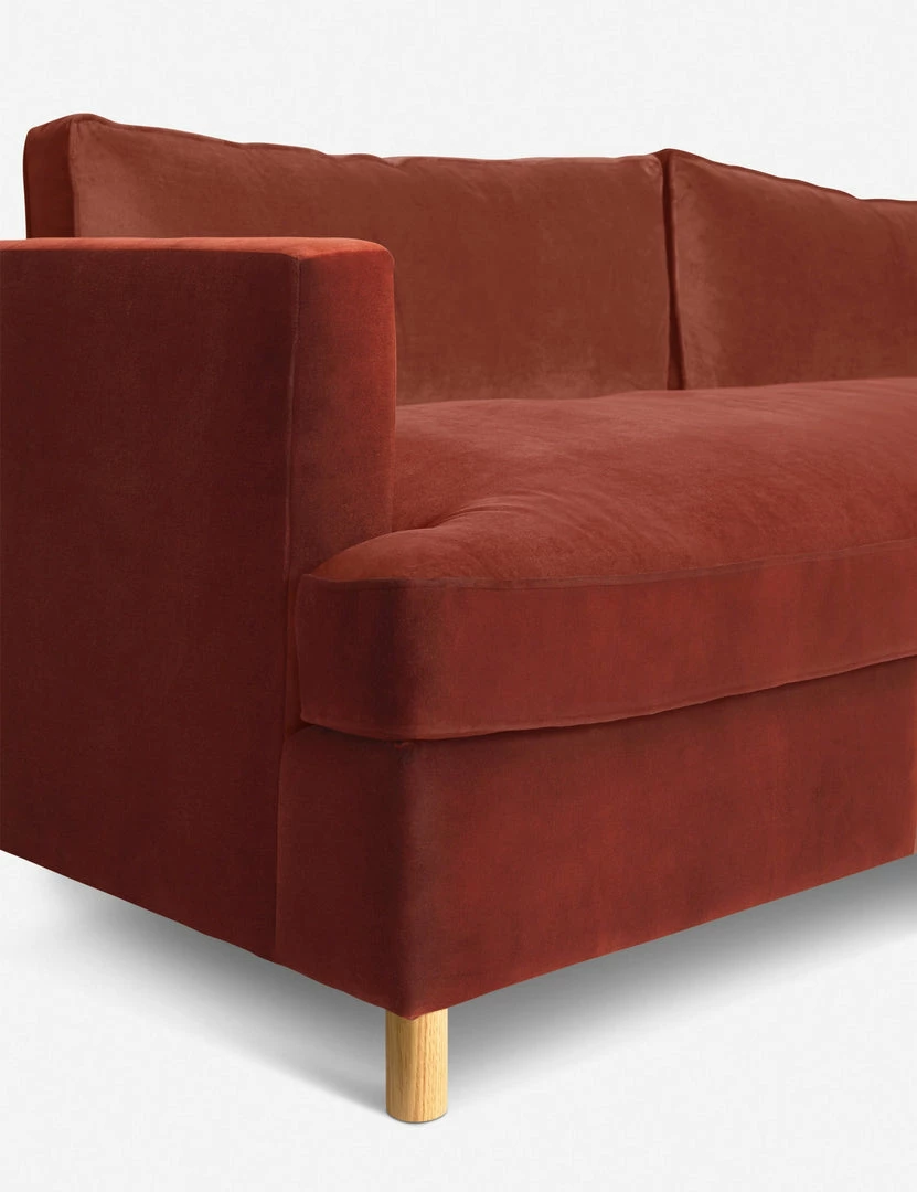 Brand new ๐ Lulu And Georgia Round + Curved Furniture Belmont Sofa By Ginny Macdonald ๐ 71 Lulu And Georgia Round + Curved Furniture Belmont Sofa By Ginny Macdonald