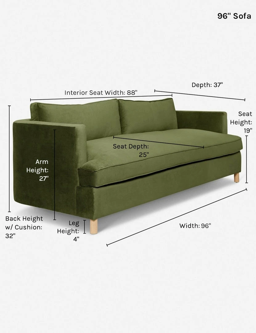 Brand new ๐ Lulu And Georgia Round + Curved Furniture Belmont Sofa By Ginny Macdonald ๐ 45 Lulu And Georgia Round + Curved Furniture Belmont Sofa By Ginny Macdonald