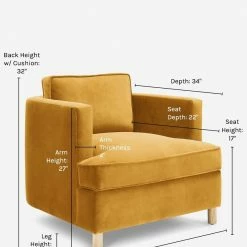 Lulu And Georgia Belmont Accent Chair By Ginny Macdonald Earth Tones