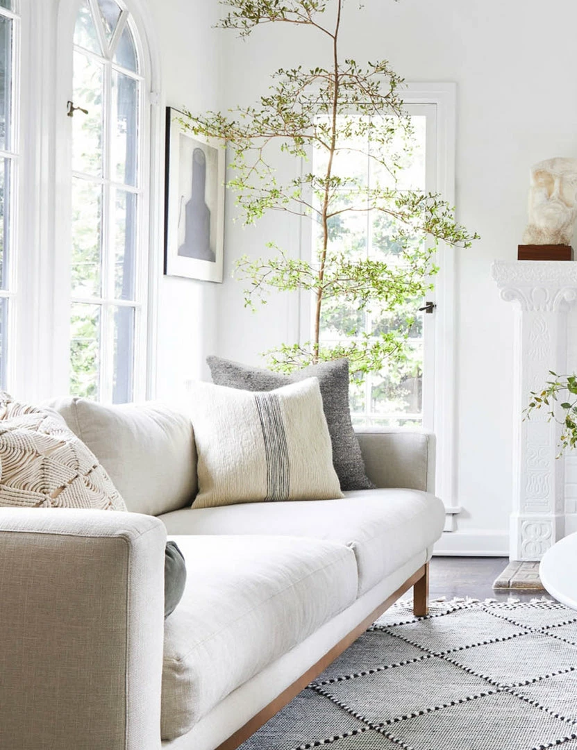 Best deal 💯 Lulu And Georgia Manon Linen Bouclé Pillow Malene Barnett Kindred Collection 👍 34 Lulu And Georgia Manon Linen Bouclé Pillow Malene Barnett Kindred Collection