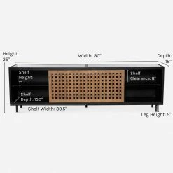 Lulu And Georgia Furniture Blythe Media Console