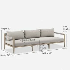 Lulu And Georgia Outdoor Collection Cadenza Indoor / Outdoor Sofa