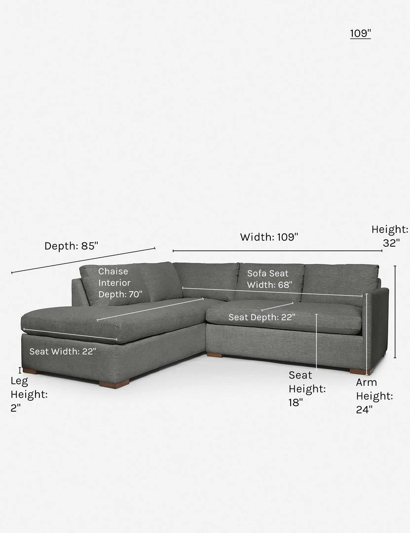 Top 10 ✔️ Lulu And Georgia Furniture Callahan Bumper Sectional Sofa ⭐ 11 Lulu And Georgia Furniture Callahan Bumper Sectional Sofa
