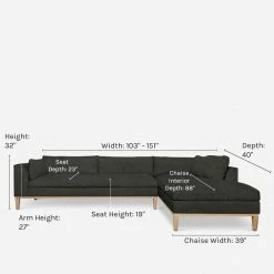 Lulu And Georgia Charleston Sectional Sofa