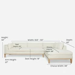 Lulu And Georgia Charleston Sectional Sofa