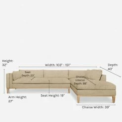 Lulu And Georgia Charleston Sectional Sofa