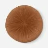New 👍 Lulu And Georgia Monroe Velvet Round Pillow Nina Freudenberger Collection ✔️ 1 Lulu And Georgia Monroe Velvet Round Pillow Nina Freudenberger Collection
