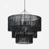 Lulu And Georgia Outdoor Collection Chavette Chandelier, Black