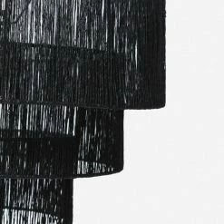 Lulu And Georgia Outdoor Collection Chavette Chandelier, Black