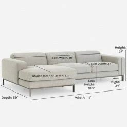 Discount 🛒 Lulu And Georgia Furniture Christie Sectional Sofa ✨ 25 Lulu And Georgia Furniture Christie Sectional Sofa