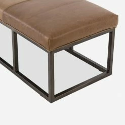 Lulu And Georgia Kabina Leather Bench