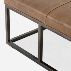 Lulu And Georgia Kabina Leather Bench