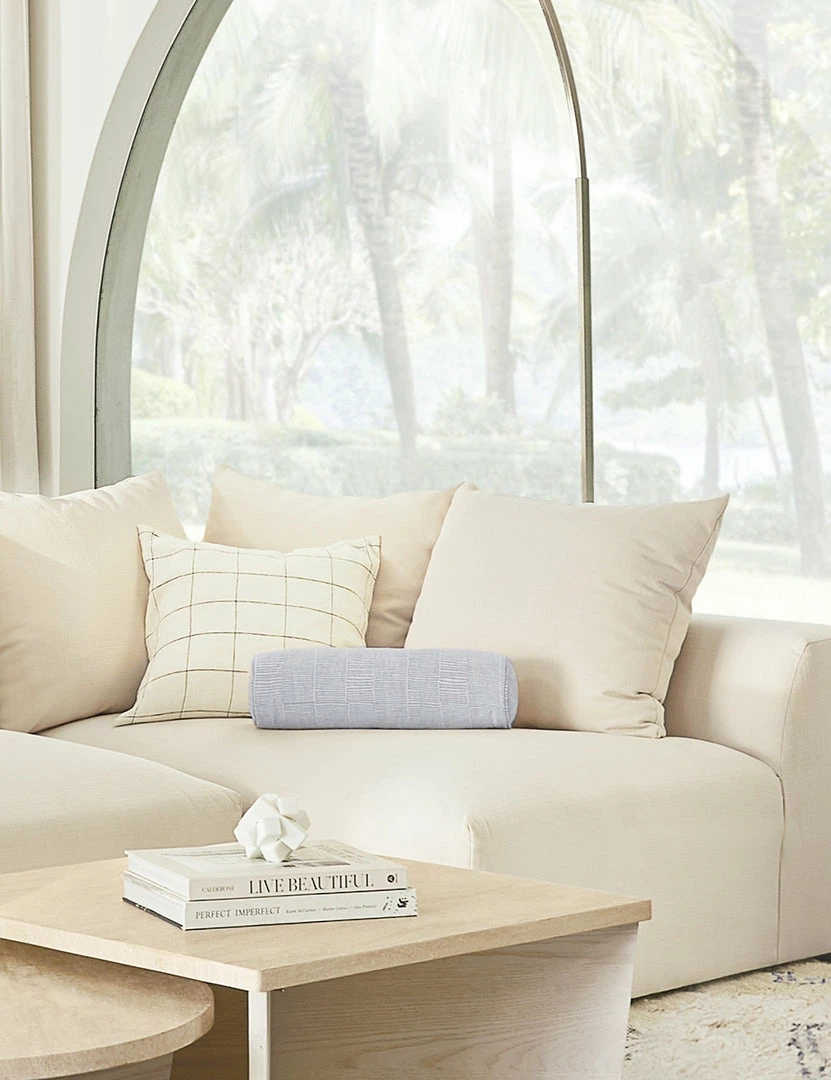 Brand new π Lulu And Georgia Pillows + Throws Claudette Bolster Pillow βοΈ 5 Lulu And Georgia Pillows + Throws Claudette Bolster Pillow