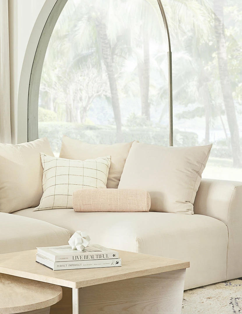 Brand new π Lulu And Georgia Pillows + Throws Claudette Bolster Pillow βοΈ 7 Lulu And Georgia Pillows + Throws Claudette Bolster Pillow