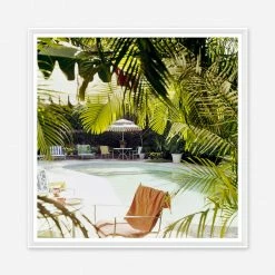 Lulu And Georgia Walls 'Swimming Pool At Lilly Pulitzer's' Photography Print