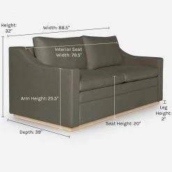 New ❤️ Lulu And Georgia Furniture Coniston Linen Sleeper Sofa By Ginny Macdonald ✨ 35 Lulu And Georgia Furniture Coniston Linen Sleeper Sofa By Ginny Macdonald