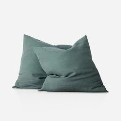 Lulu And Georgia Earth Tones Cultiver Linen Bedding, Pillowcase (Set Of 2)