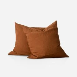 Lulu And Georgia Earth Tones Cultiver Linen Bedding, Pillowcase (Set Of 2)