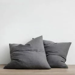 Lulu And Georgia Earth Tones Cultiver Linen Bedding, Pillowcase (Set Of 2)