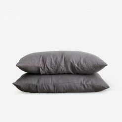 Lulu And Georgia Earth Tones Cultiver Linen Bedding, Pillowcase (Set Of 2)