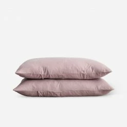 Lulu And Georgia Earth Tones Cultiver Linen Bedding, Pillowcase (Set Of 2)