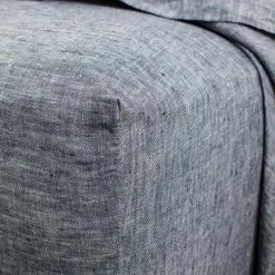 Lulu And Georgia Linen Bedding, Fitted Sheet By Cultiver Élan Byrd Collection