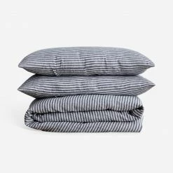 Lulu And Georgia Élan Byrd Collection Linen Bedding, Duvet Set By Cultiver