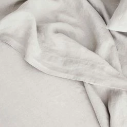 Lulu And Georgia Muted Pastels Cultiver Linen Bedding, Flat Sheet