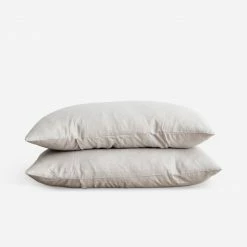 Lulu And Georgia Earth Tones Cultiver Linen Bedding, Pillowcase (Set Of 2)