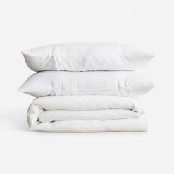 Lulu And Georgia Élan Byrd Collection Linen Bedding, Duvet Set By Cultiver