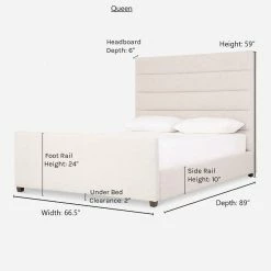 Lulu And Georgia Delicia Platform Bed