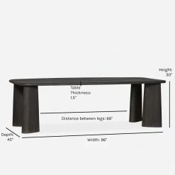 Lulu And Georgia Nera Dining Table Furniture