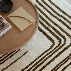 Lulu And Georgia Earth Maze Moroccan Shag Rug By Élan Byrd