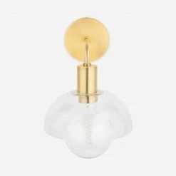 Lulu And Georgia Edrina Sconce Curved + Rounded