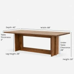 Lulu And Georgia Elexis Dining Table Furniture