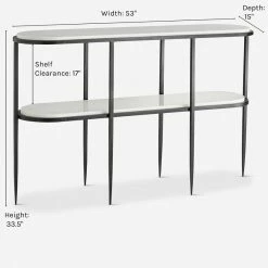 Lulu And Georgia Arteriors Elton Console Table