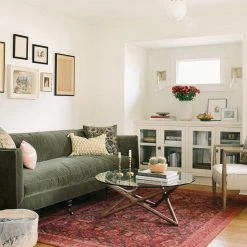 Lulu And Georgia Fabienne Sofa Mossy Greens