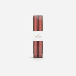 Lulu And Georgia Fancy Taper Candles 10in Set Of 2 Décor