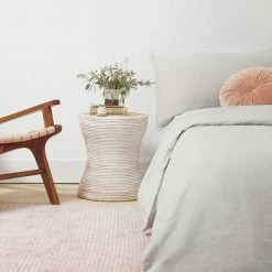 Lulu And Georgia Fenne Side Table Curved + Rounded