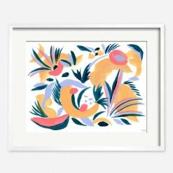 Lulu And Georgia Walls 'Abstract Petals' Print By Fernanda Martinez