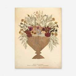 Lulu And Georgia 'Flowers From Jerusalem' Wall Art By Boulos Earth Tones