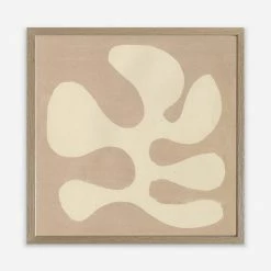 Lulu And Georgia Earth Tones Flowing Shapes 1' Wall Art