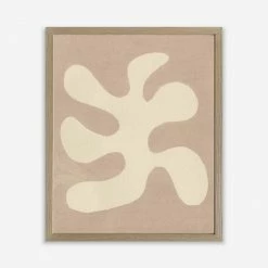 Lulu And Georgia Earth Tones Flowing Shapes 2' Wall Art