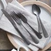 Lulu And Georgia Kitchen + Dining Woodstock 5-Piece Flatware Set, Stainless Steel By Farmhouse Pottery