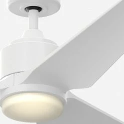 Lulu And Georgia Outdoor Collection Aurore Ceiling Fan + Light