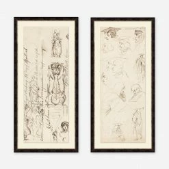 Lulu And Georgia 'Freise Study' Print (Set Of 2)
