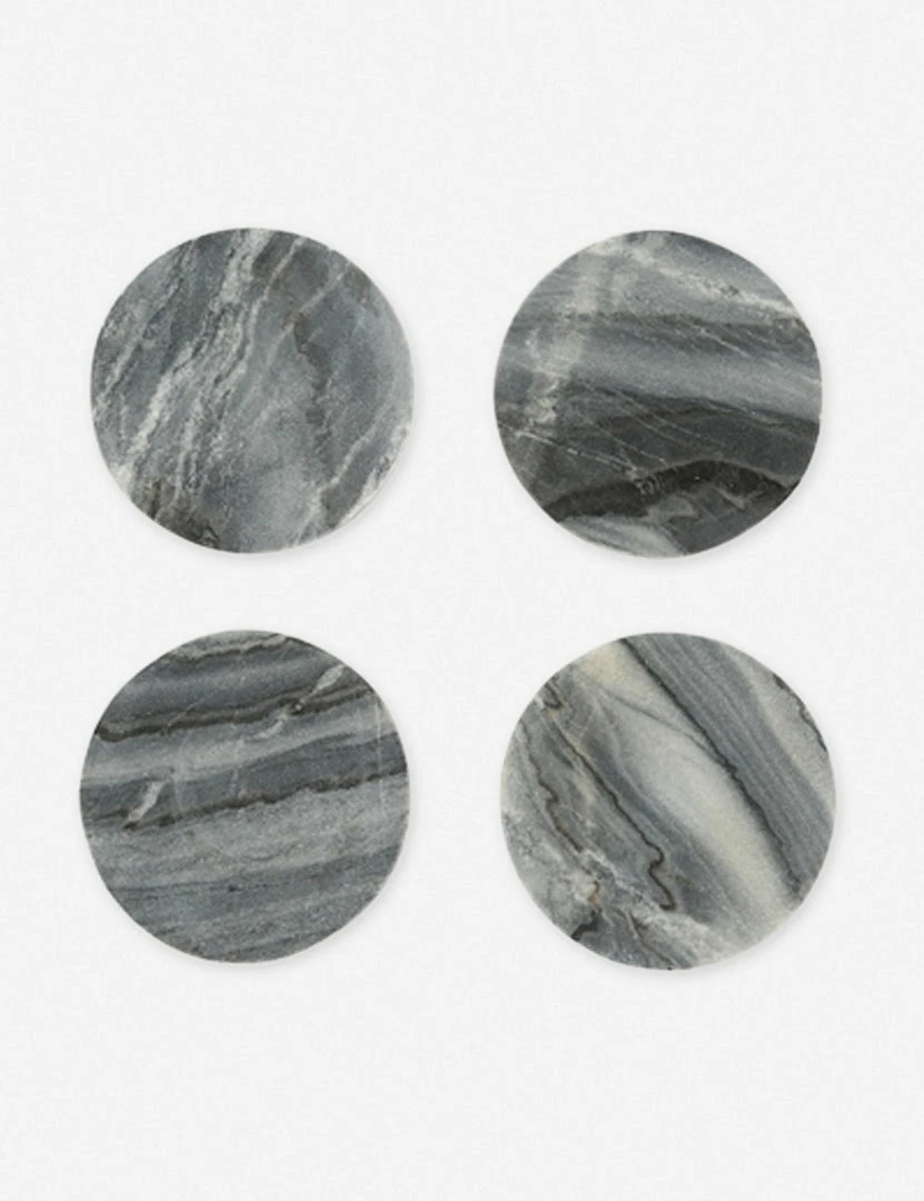 Best Pirce ❤️ Lulu And Georgia Modernist Coaster (Set Of 4) Malene Barnett Kindred Collection 🎁 5 Lulu And Georgia Modernist Coaster (Set Of 4) Malene Barnett Kindred Collection