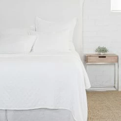 Lulu And Georgia Earth Tones Ojai Matelassé Coverlet By Pom Pom At Home